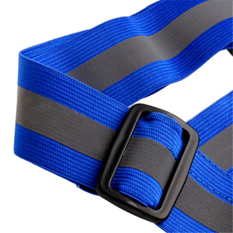 Adjustable Reflective Vest High Visibility Safety Straps for Jogging